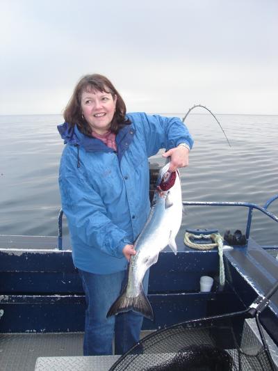 Shelly with a nice one